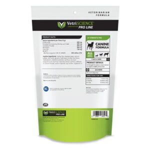 VETRISCIENCE UT Strength Pro - Bladder & UT Health Supplement for Dogs - Formula Aids Bladder Function & Comfort - Canine Supplement Supports Urinary Tract Maintenance - 60 Chews