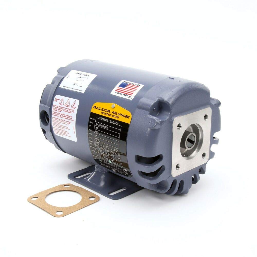 FRYMASTER - 8261712 FILTER PUMP MOTOR;115V, 1/3HP, 1P 1725