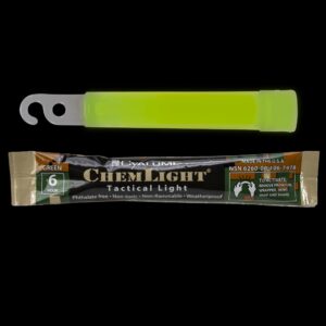 Cyalume Chemlight Light Stick, Military Grade, 6 Hour Duration, 4 Inches, 100 Pack