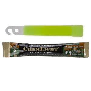 Cyalume Chemlight Light Stick, Military Grade, 6 Hour Duration, 4 Inches, 100 Pack