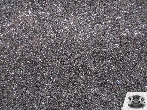 Vinyl Sparkle Orion Silver Fake Leather Upholstery Fabric by The Yard