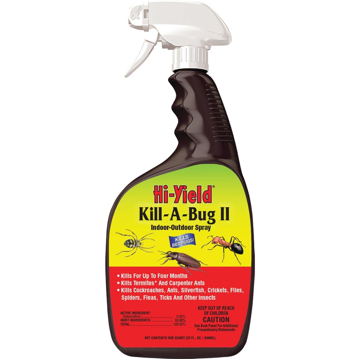 Hi-Yield (32310) Kill-A-Bug II Indoor/Outdoor Spray RTU (32 oz)