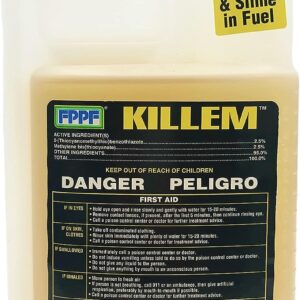 12 Bottles Killem FPPF Bacteria Slime Killer 16 Oz. NEW