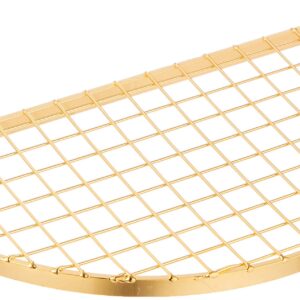 Endoshoji QML612 Commercial Mesh with Gold Finish, Small, Stainless Steel, Made in Japan