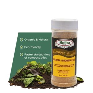 compost starter 4 oz. treat up to 1,000 lbs of compost