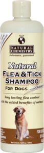 natural flea and tick shampoo with oatmeal for dogs, 16.9-ounce