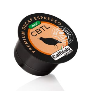 cbtl premium decaf espresso capsules by the coffee bean & tea leaf, 10-count box