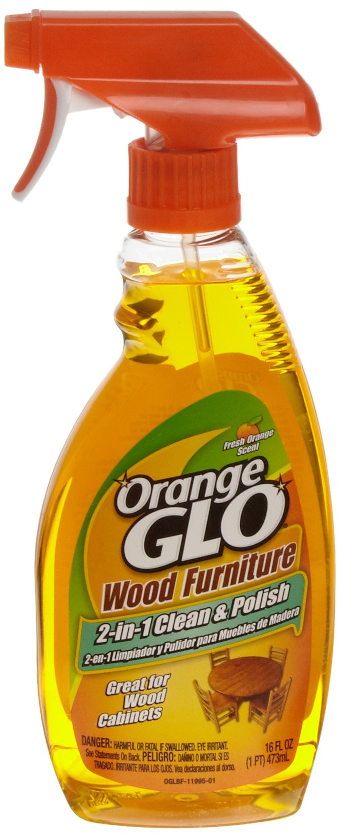 Orange Glo 57037-11897 16-Ounce Wood Furniture Polish (Case of 6)