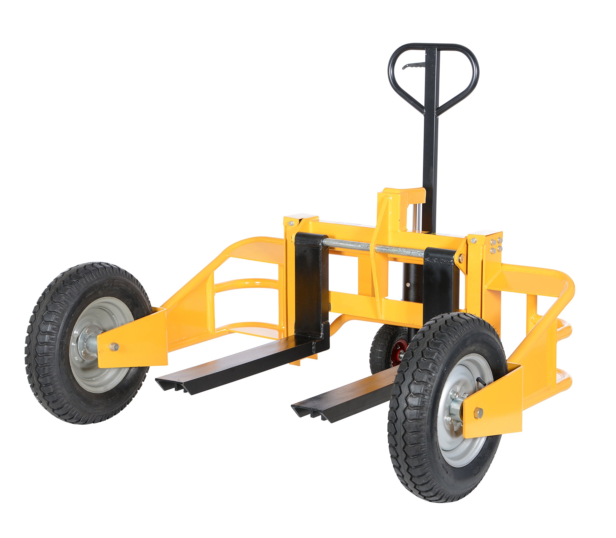 Vestil ALL-T-HD Heavy Duty All Terrain Pallet Truck, 2500 lbs Capacity, 32" Length x 12" - 26-3/4" Width Fork