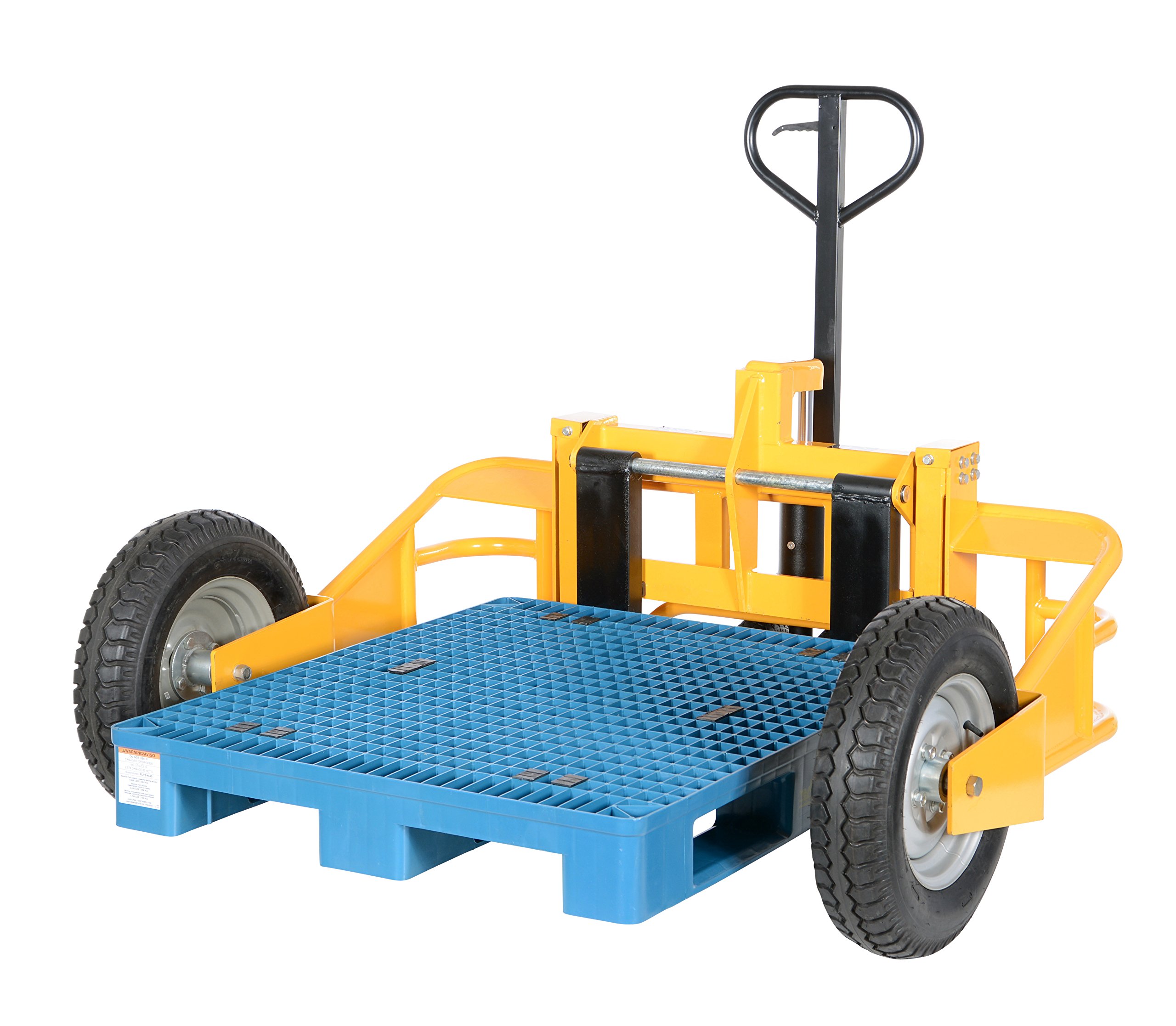 Vestil ALL-T-HD Heavy Duty All Terrain Pallet Truck, 2500 lbs Capacity, 32" Length x 12" - 26-3/4" Width Fork