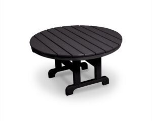 trex outdoor furniture cape cod round 36" conversation table