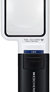 ESCHENBACH 1511-3 LED Wide Light Magnifier 3.5X 2.0 x 2.0 inches (50 x 75 mm)