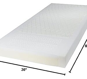 Drive Medical 15770 Gravity 7 Pressure Redistribution Mattress, Blue, 6.6 Foot (Pack of 1)