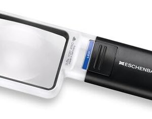 ESCHENBACH 1511-3 LED Wide Light Magnifier 3.5X 2.0 x 2.0 inches (50 x 75 mm)