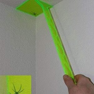 Spider Fighter Handheld Spider Killer. Transparent for Accuracy with Angle for Ceilings, Corners and Many Other Places. Can You or Your Family Eat or Sleep with a Spider on Your Ceiling? – Qty. 1