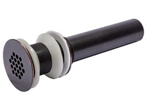 1.5" grid drain - oil rubbed bronze finish