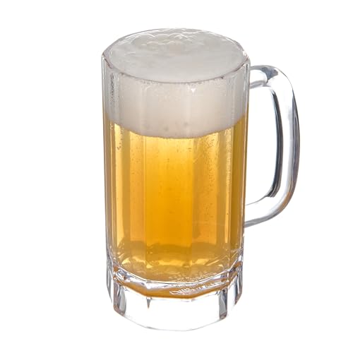 Carlisle FoodService Products 4396507 Lexington Plastic bar Mug, Polycarbonate, Clear, 16 Ounce