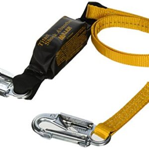 Miller Titan by Honeywell T6111/6FTAF 6-Feet Pack-Type Shock-Absorbing Lanyards