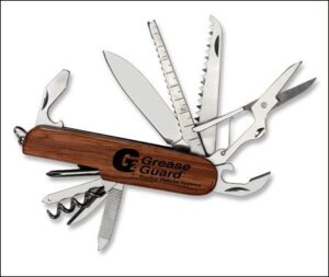 redwood multiprupose pocket knife - personalize it free