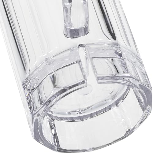 Carlisle FoodService Products 4396507 Lexington Plastic bar Mug, Polycarbonate, Clear, 16 Ounce