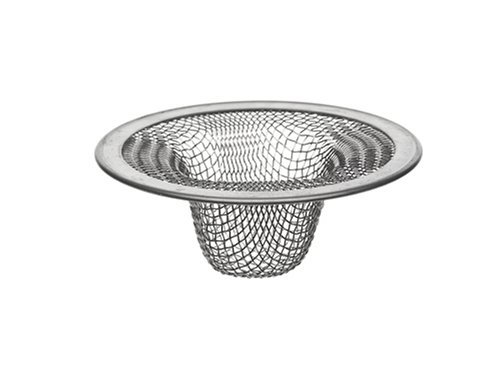 2-1/2-Inch Stainless Mesh Strainer for Bathtub & Laundry Sinks - By PlumbUSA