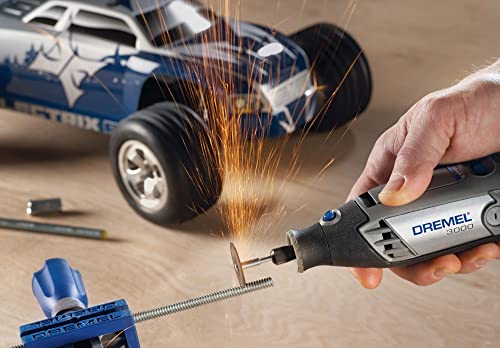 Dremel 3000-2/28 Variable Speed Rotary Tool Kit - 1 Attachments & 28 Accessories - Perfect for Routing, Metal Cutting, Wood Carving, Grinding, Sanding, Polishing, & Engraving