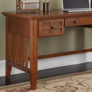 Arts & Crafts Cottage Oak Executive Desk by Home Styles