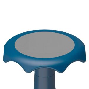 Hokki VS America Stool, Flexible Ergonomic Seating Stool for Kids and Adults, 15" Seat Height, Blue