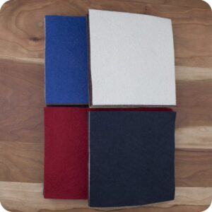 BGick 36 5" Squares 100% Wool Felt Americana Colors Charm Pack