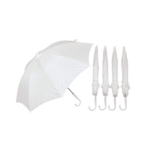 fun express diy white umbrellas - set of 6 - kids do it yourself crafts