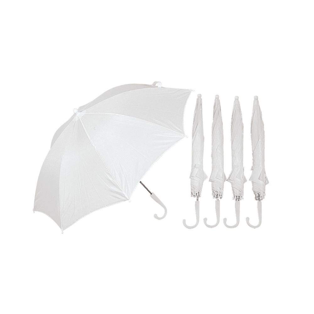 Fun Express DIY White Umbrellas - Set of 6 - kids do it yourself crafts