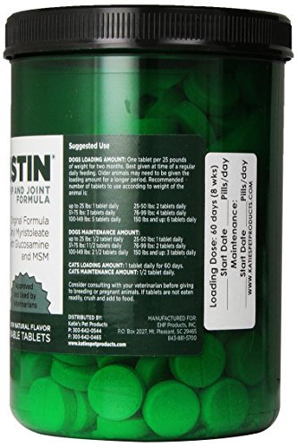 EHP Products Myristin Canine 240 Count Joint Formula