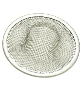 2-1/2-inch stainless mesh strainer for bathtub & laundry sinks - by plumbusa