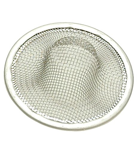 2-1/2-Inch Stainless Mesh Strainer for Bathtub & Laundry Sinks - By PlumbUSA