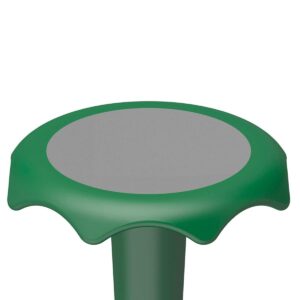 VS America Hokki Stool, Flexible Ergonomic Seating Stool for Kids and Adults, 18" Seat Height, Green