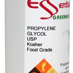 Propylene Glycol - Food Grade - USP - Kosher - 18 oz net wt in a 1 Pint Safety Sealed HDPE Container with Resealable Cap