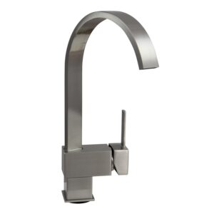 dyconn hudson fl003-a8bn 12-1/2-inch contemporary modern bath, vanity, bar faucet (brushed nickel)