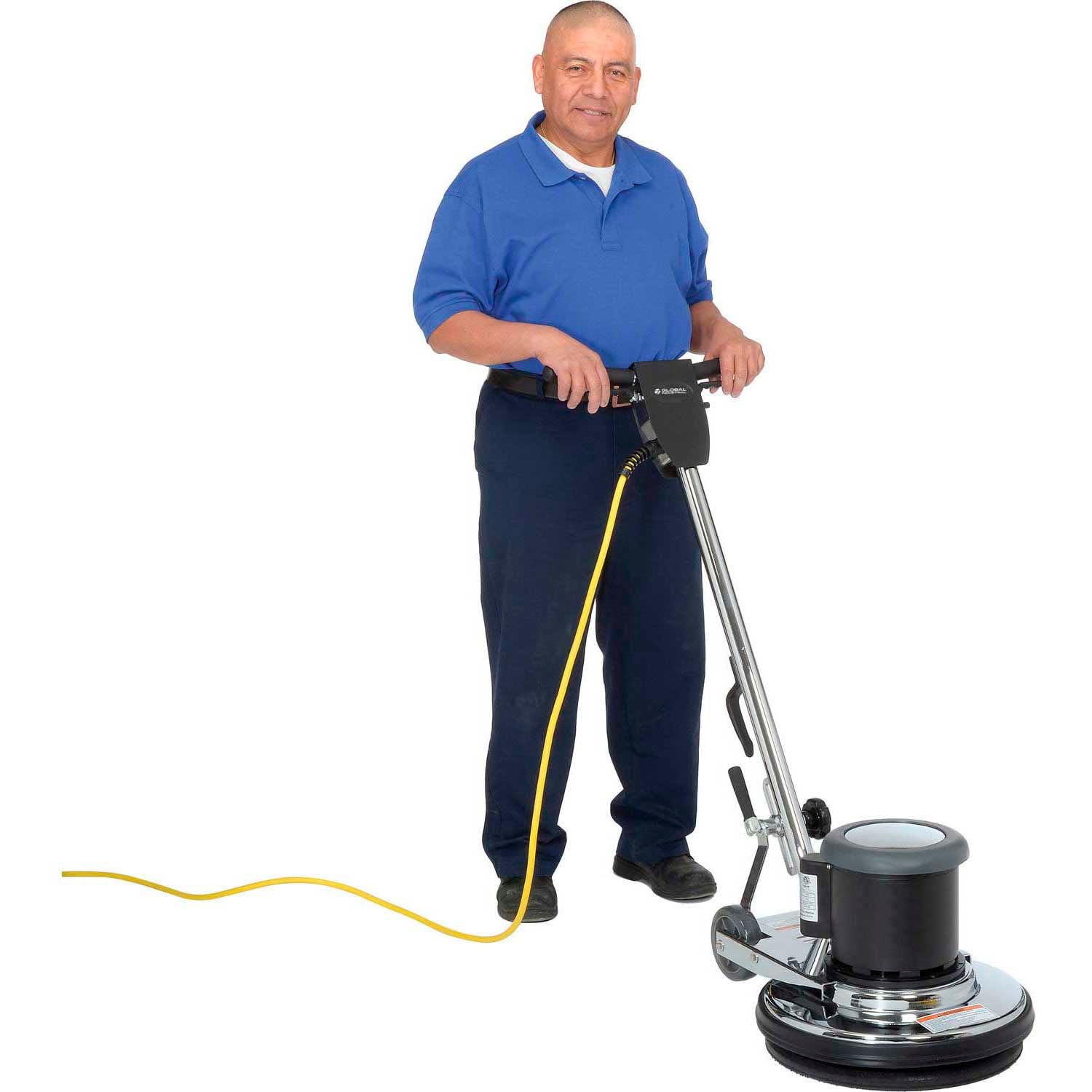 Corded Floor Machine, 17" Cleaning Width