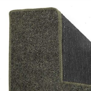 12' x 18' Brown/Tan Indoor/Outdoor Artificial Turf Grass Carpet Area Rug with Premium Bound Edges