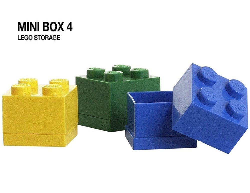 Lego Mini Lunch Box 4 Yellow