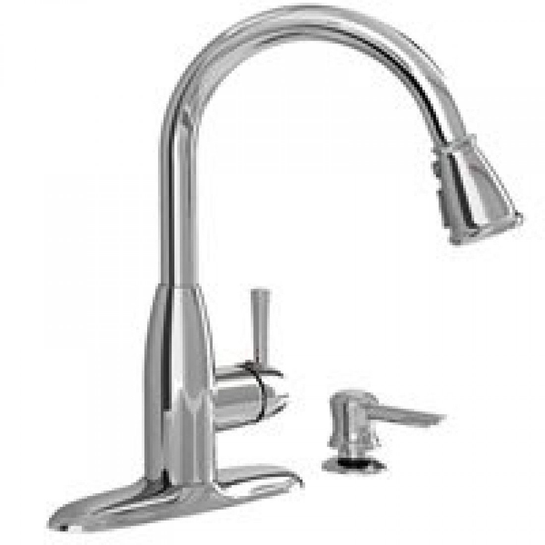 AS AMERICA Pull-Down Kitchen Faucet, 8", 2 Piece