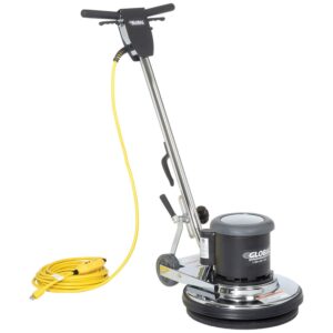 corded floor machine, 17" cleaning width