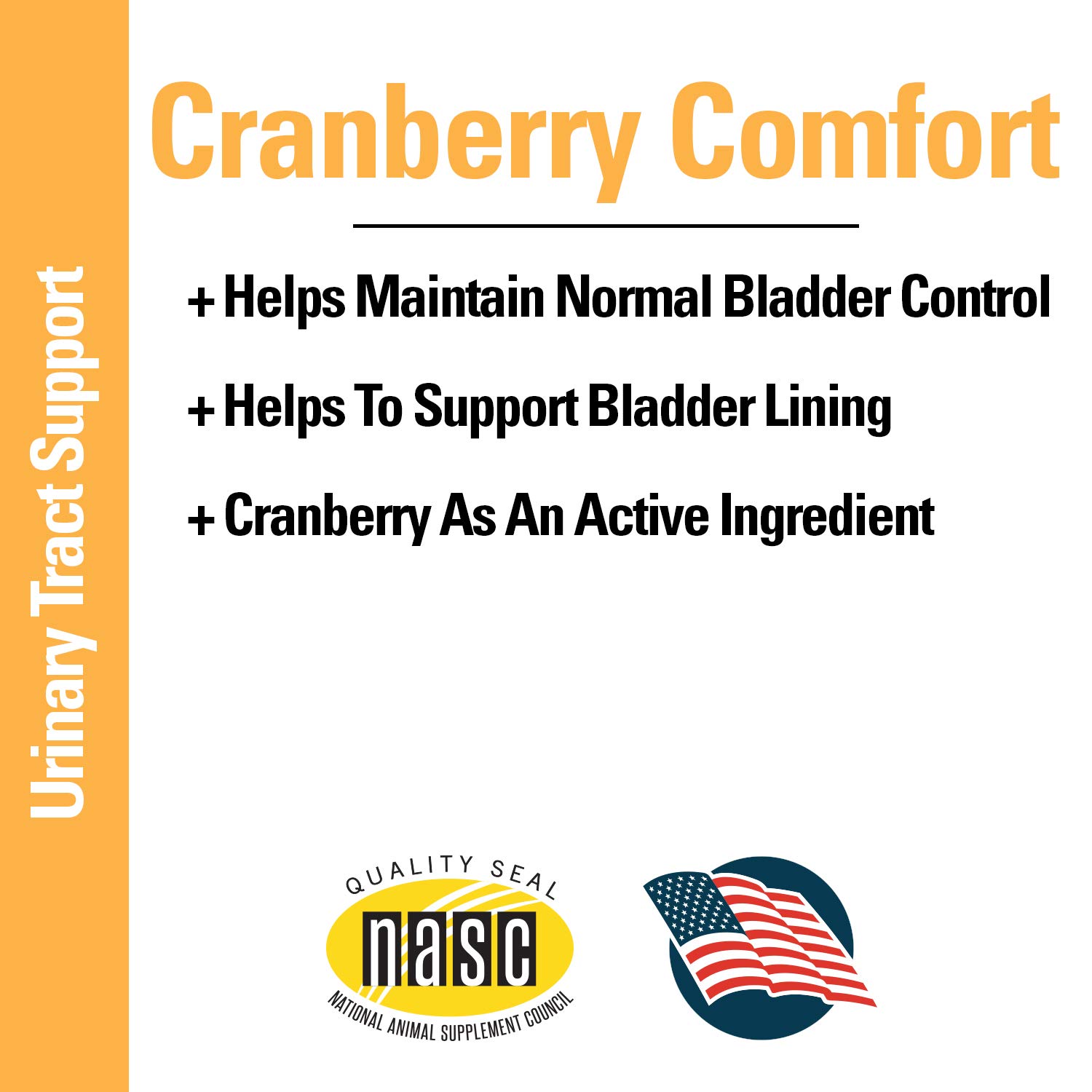 Vet Classics Cranberry Comfort Urinary Tract Pet Supplement for Dogs, Cats – Maintains Dog Bladder Health, Cat Bladder Control – Pet Supplements for Incontinence – 3.5 Powder