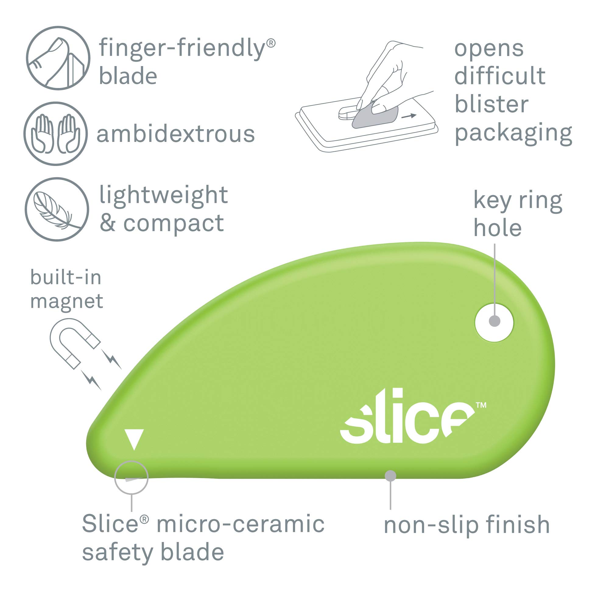 Slice Ceramic Blade Mini Safety Cutter