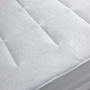 LoftWorks Rio Home Fashions Overfilled Super Soft Microplush Full Mattress Pad