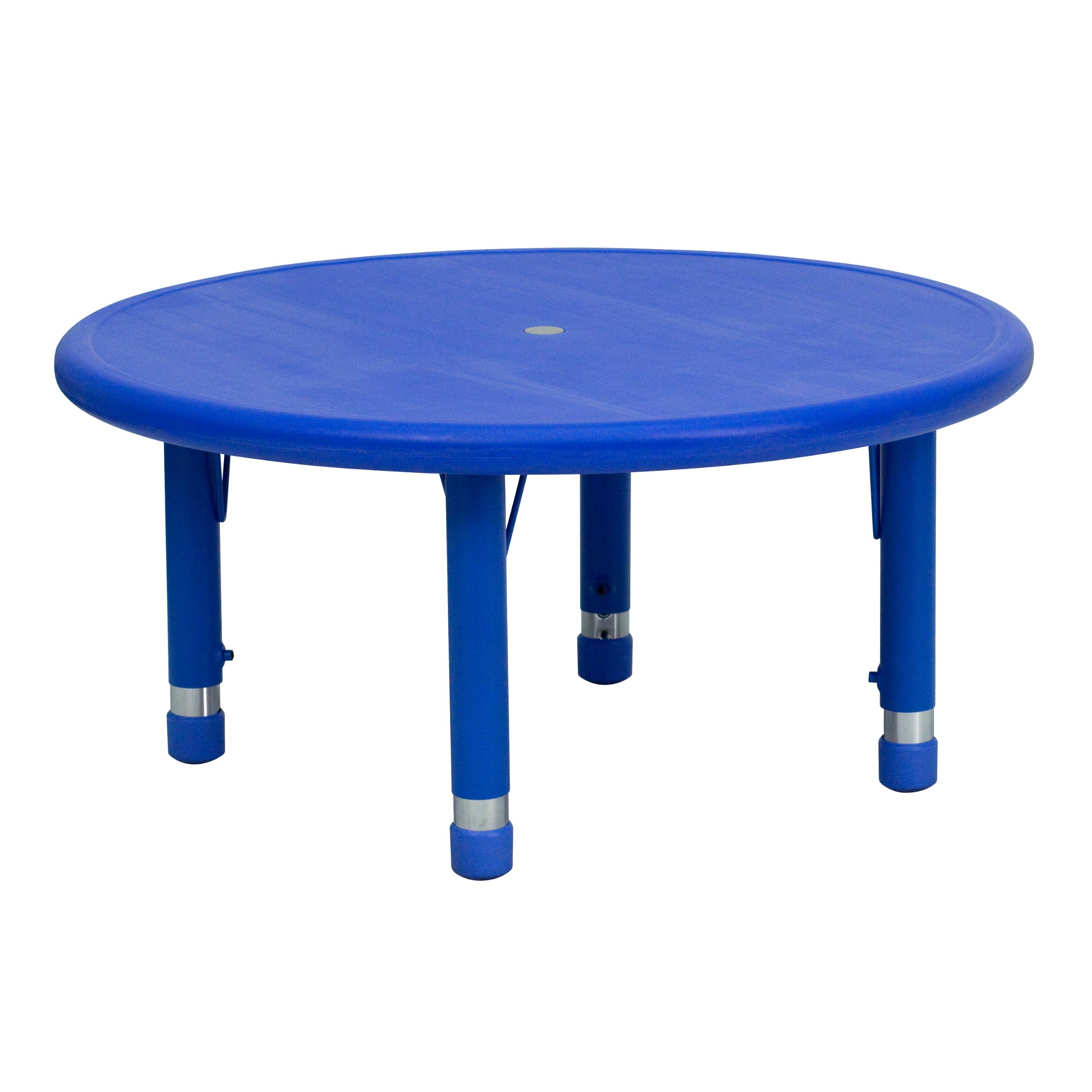 Flash Furniture Blue Preschool Activity Table, 33" Round