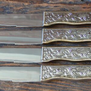 Western Buckle Stainless Silverware Dinner Set (12 piece set) by Cowboy Living