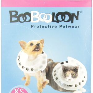 BooBooLoon Inflatable Pet Recovery Collar 1 Extra Small Size