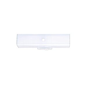 westinghouse 6640300 bathroom channel fixture, no size, white