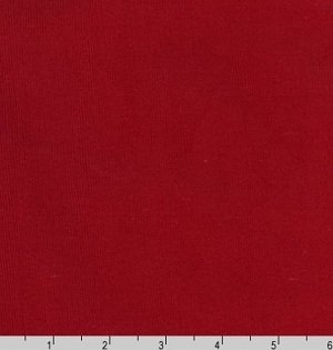 Robert Kaufman 21 Wale Corduroy Bright Christmas Red 57"" Wide Cotton Fabric by The Yard (C142-1308-RED)